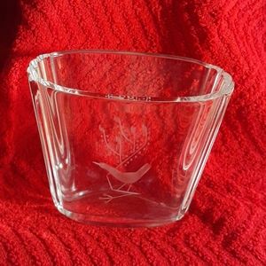 Circa 1953 Swedish Orrefors vase by Edvin Ohrstom